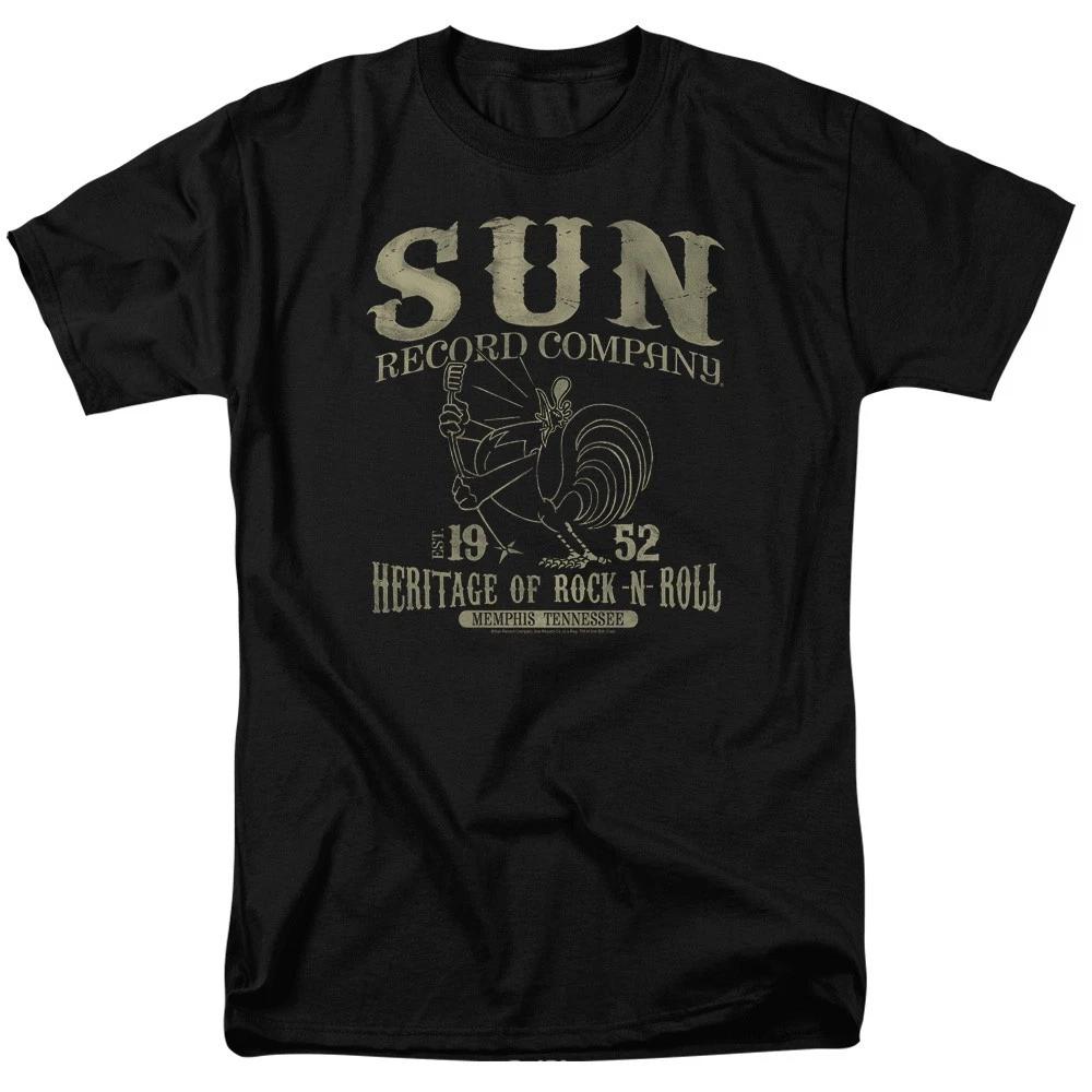 Sun Records Rockabilly Bird Mens T-Shirt S-5XL Officially Licensed Tee 4XL