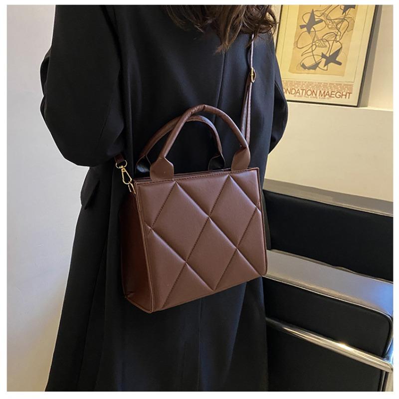 Новая модная весенняя новая простая сумка-тоут с бриллиантами — фото 12