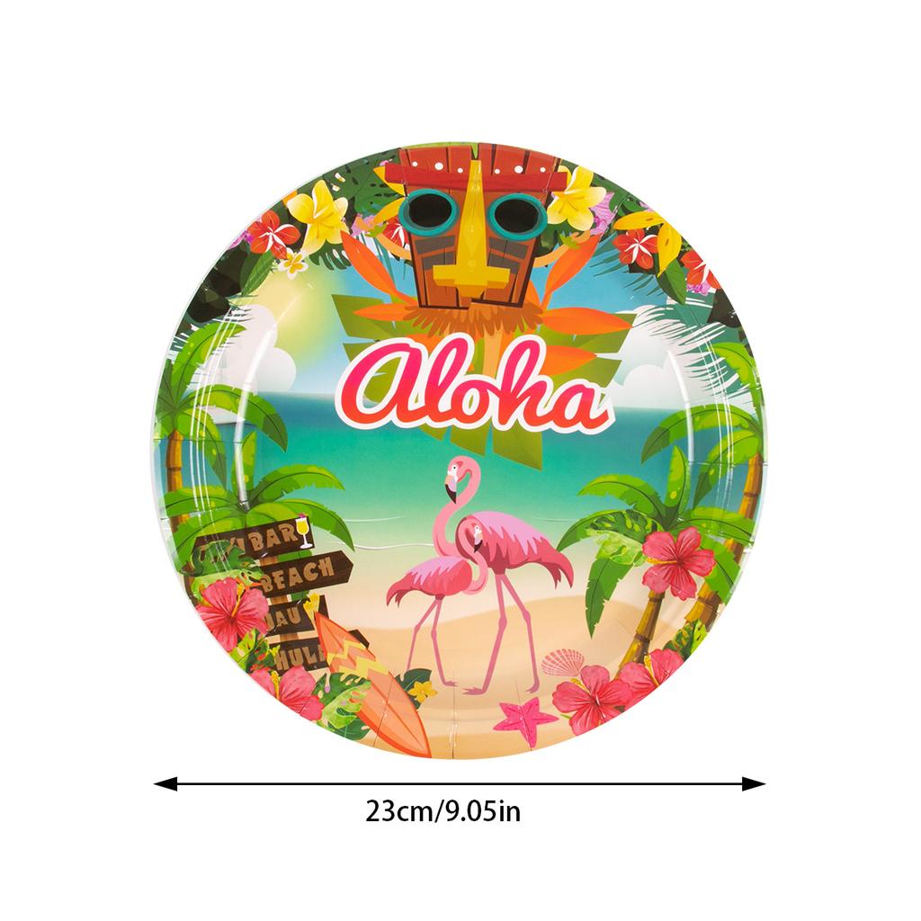 Hawaii Party Luau Flamingo Decoration Pineapple Coconut Drinking Cup Wedding Birthday Summer Hawaiian Tropical Party Decorations