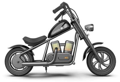 Moto Eléctrico Para Niños Hyper Gogo Cruiser 12 Plus Negro