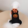 2026 Winter Dog Clothes Halloween Dog Costume Funny Pumpkin Pet Jumpsuit Cat Puppy Sweatshirt Chihuahua Bichon Four Legged Coat
