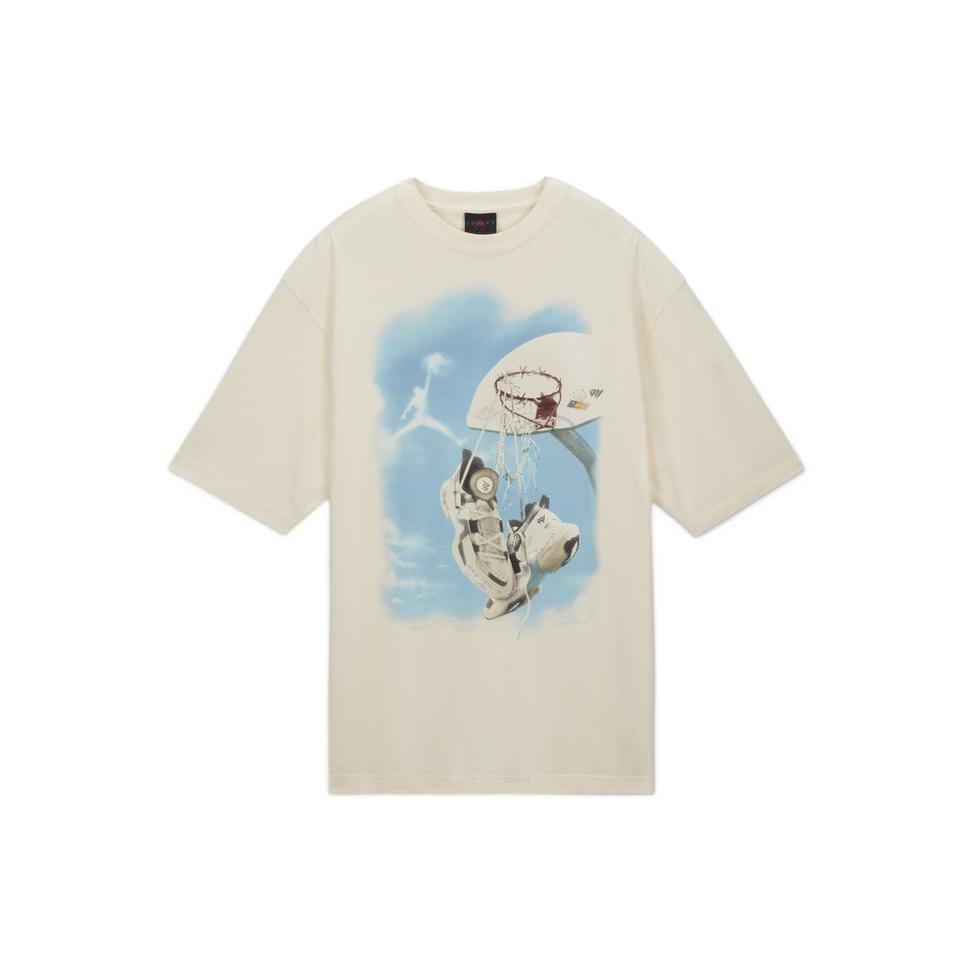 Jordan HTG T Shirt Men s Light Ivory DJ7978-110 M