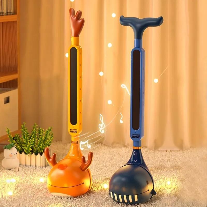

Otamatone электронный музыкальный инструмент портативный синтезатор электрический головастик Kawaii Erhu забавные игрушки для детей Рождественский подарок