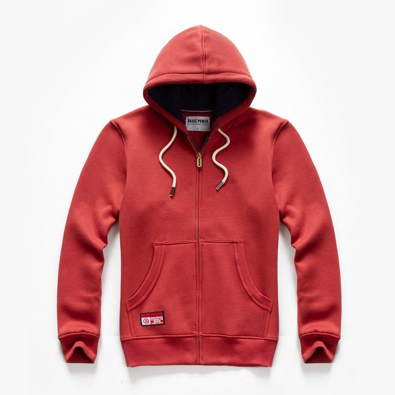 Solid Color Hoodie Men Fashion Zip Up Long Sleeve Oversized Jacket Coat Harajuku Gothic Hooded Sweatshirt