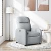 VidaXL Recliner Light Grey Fabric 4015522