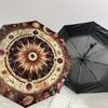 1pc Astrology Flowers Automatic Open/Close Umbrella with Windproof, 8-Rib Sturdy Canopy, Durable Ribs, Fashionable Design1202A