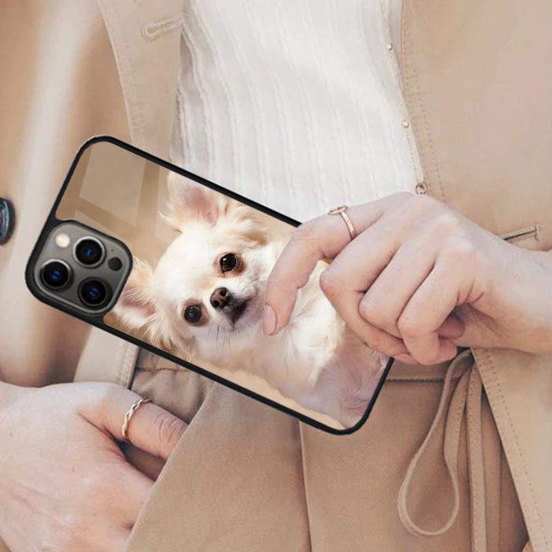 

Chihuahua Dog Cute Animal Magnetic Phone Case For APPLE iPhone 17 Air 16 14 13 12 Pro Max 15 Plus Wireless Charge MagSafe Cover iPhone 13mini