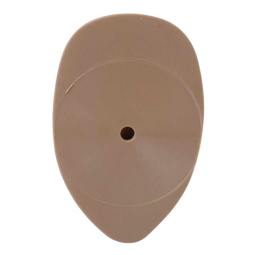 3pcs Lash Mannequin Head Double Layers Realistic Training 3D Rubber Eyelash Mannequin Head with Replaced Eyelid