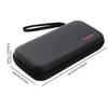 For Switch 2 Carrying Case with 8-Bit Game Cartridge Storage Box Portable Storage Bag W/ Mesh Pocket Protective Travel Bag
