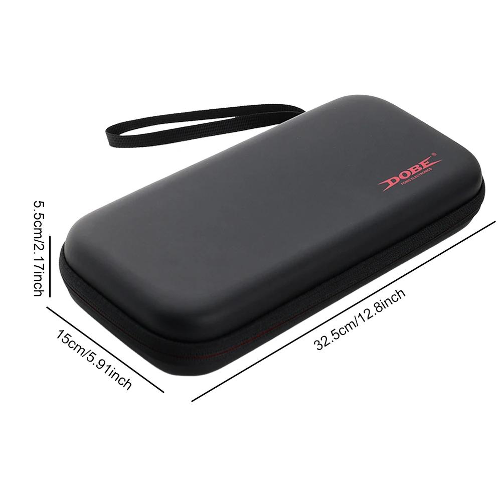 For Switch 2 Carrying Case with 8-Bit Game Cartridge Storage Box Portable Storage Bag W/ Mesh Pocket Protective Travel Bag