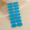 1 Set Gel Nail Strips Stickers for DIY Nail Art Easy Removal Nail Wraps Waterproof Long-Lasting Wear Resistance Nail Art Gifts for Women