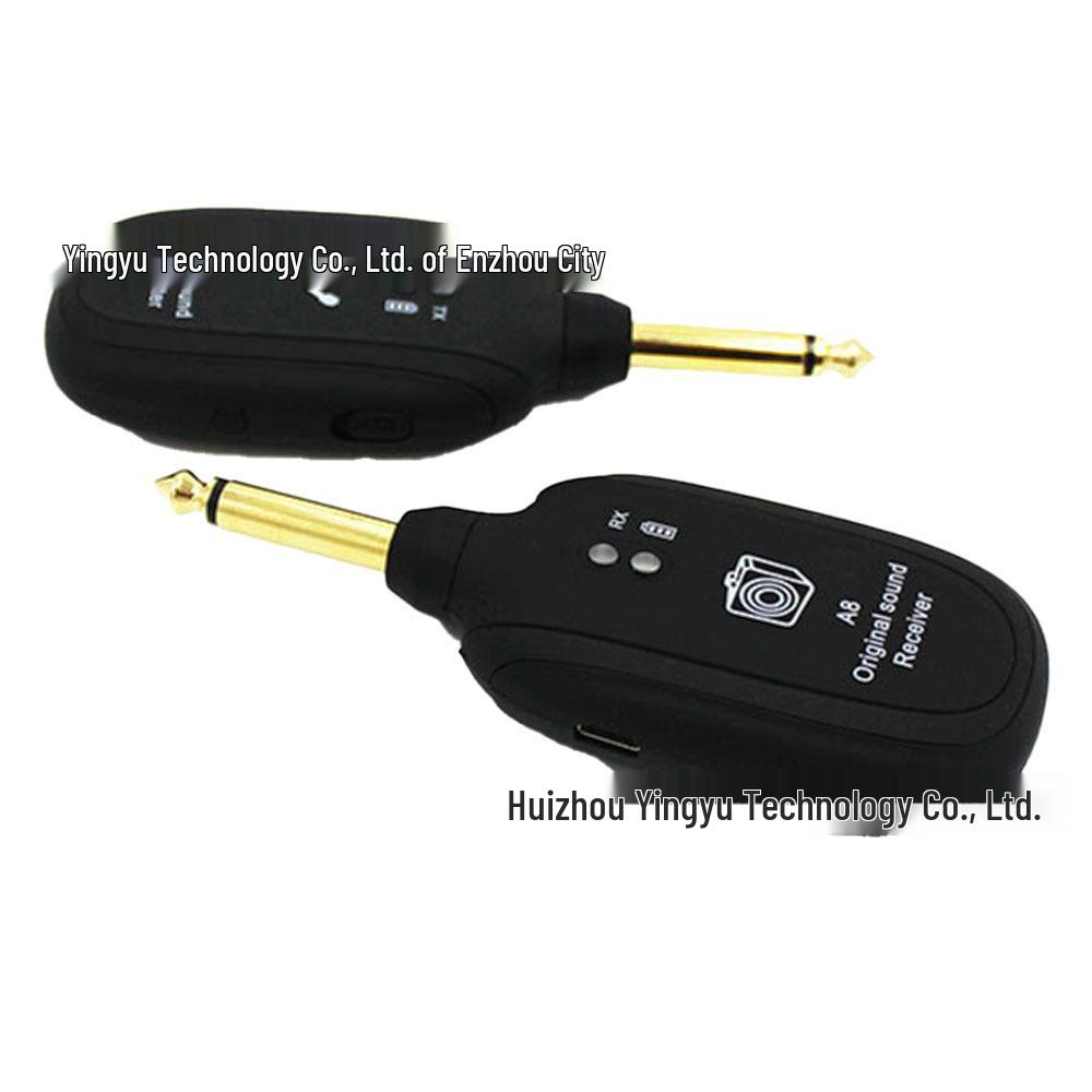 A8 Wireless Guitar Transmission System: Transmitter & Receiver for Electric Guitar