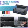 B03B-PU Card Deck Case Card Deck Storage Box Magnetic Closure Card Holder For Magnetic Game Cards Black