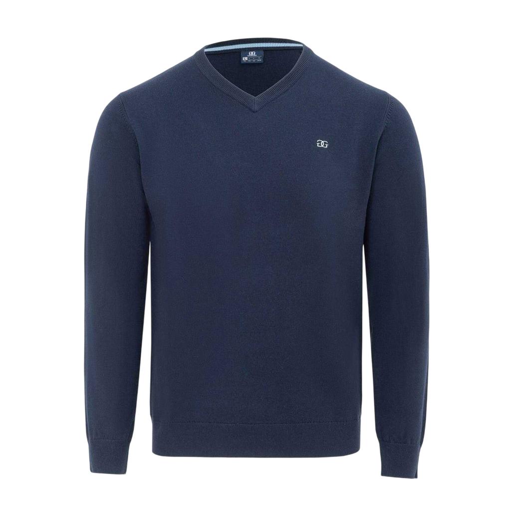 Giorgio Mens Polyester V Neck Jumper