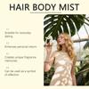 Vanilla beach fragrance spray natural fresh elegant daily romantic portable fragrance mist