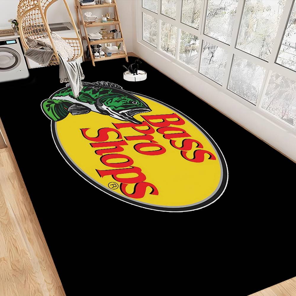 Fishing Brand Bass-Pro-Shops Floor Carpet Nordic Style Home Doormat Bathroom-Toilet Mats Bedroom Hotel Decor Mat