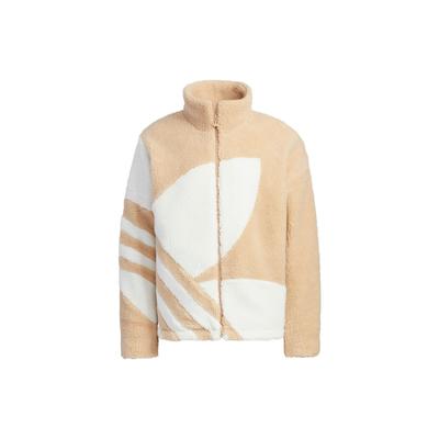 adidas Originals Thick Fleece Jacket Unisex Jacket Brown HR3487