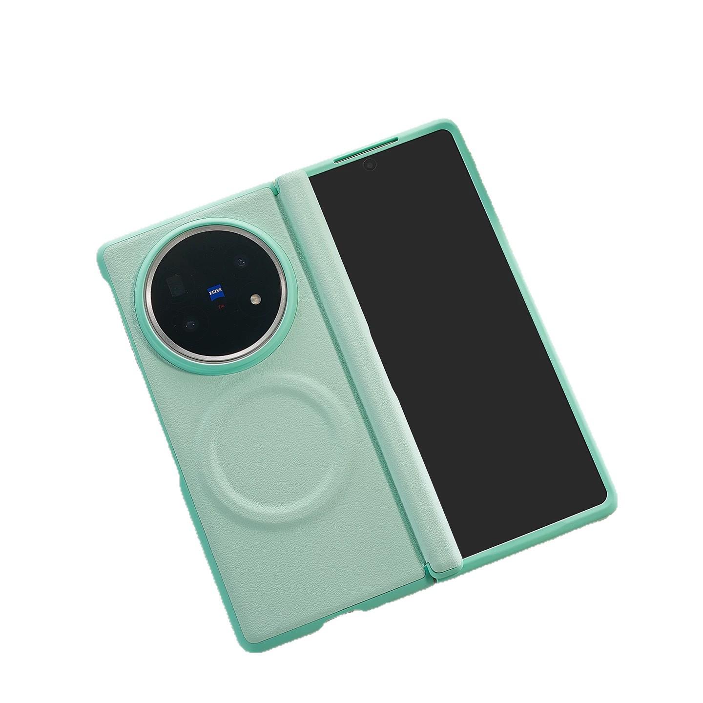 

Vivox Fold5 Magnetic Phone Case, Skin-Feel Shell with Full-Coverage, Middle Axis Magnet, Compatible with XFold3/3Pro. Huawei Mate x7 Magnetic