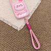 Colorful Woven Mobile Phone and Keychain Lanyard with Anti-Lost Pendant