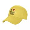 I Love Charli XCX Brat Baseball Caps Unisex Hip-Hop Sun Hats Hat Adjustable Polyester Sports Cap Summer Caps