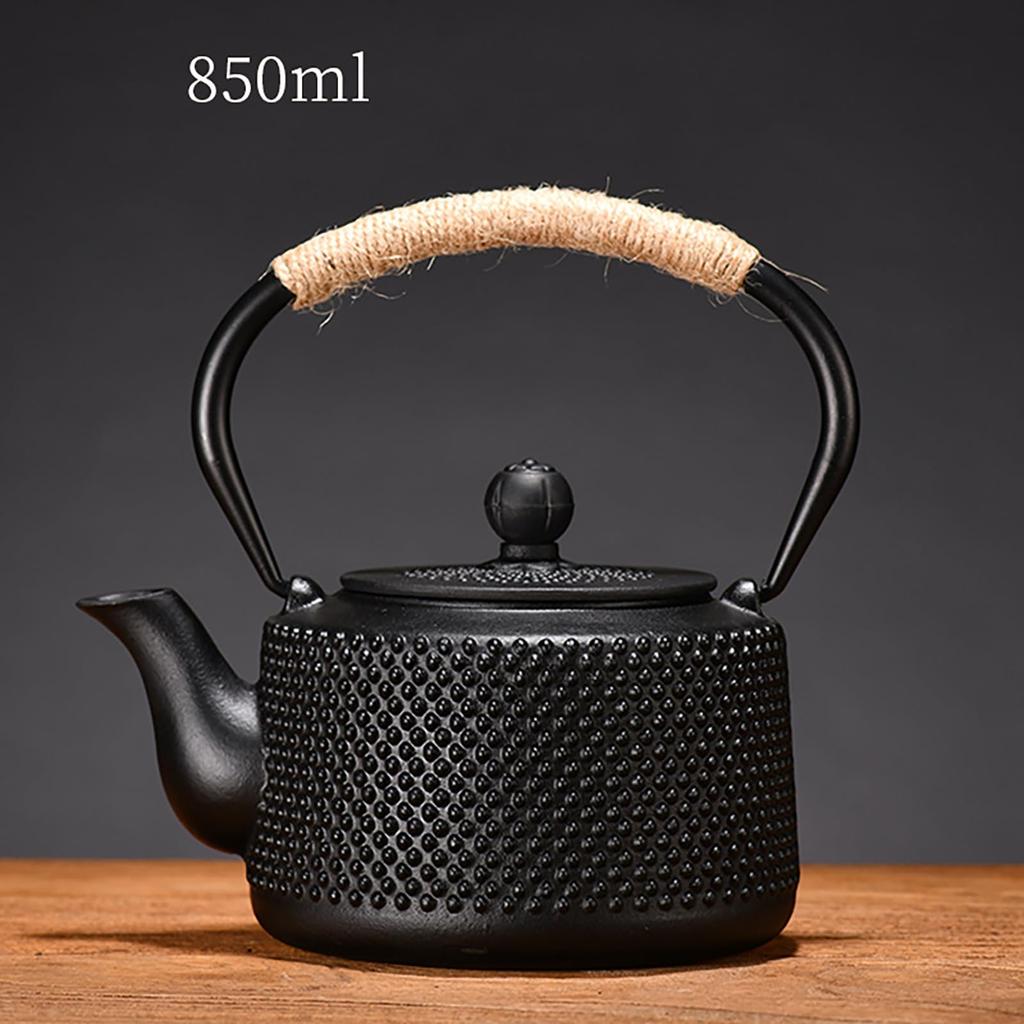 KazeSo Iron Iron Iron Iron Direct Compatible with IH Iron Cast Tea Ceremony Iron Small Cast Iron Tea Iron Tea Pot for Boiling In the Old Iron Pot for