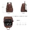 Leather Women's Bag New Backpack Women's Niche Backpack Women's Versatile Retro Cowhide Women's Bag