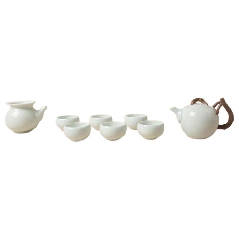 

Lubao Ice Crack Celadon Kung Fu Tea Set