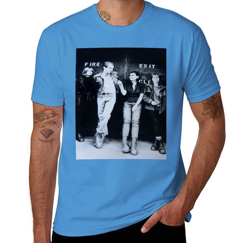 Elastica (Band shot) T-Shirt vintage funnys animal prinfor boys men graphic t shirts