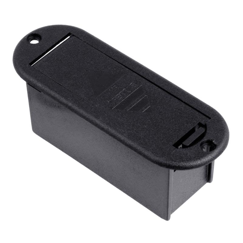 Battery Case Box 9V Battery Compartment for Electric Guitar Bass Accessories