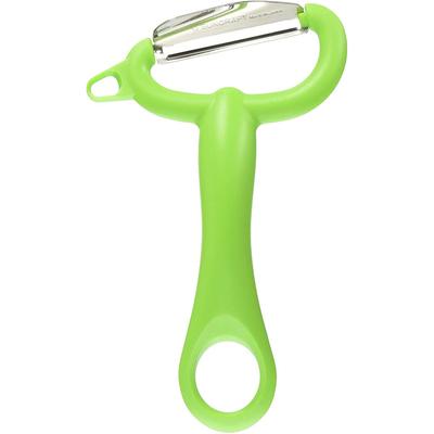Suncraft Made In Easy To Peels Vegetables Peeler, Japan, Use, Easily, Green, FC-109