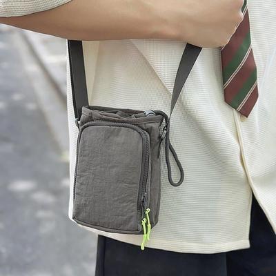 Functional Wind Lightweight Nylon Mobile Phone Messenger Bag