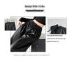 Women's PU Leather High Waist Trousers - Slimming, Versatile, Black with Narrow and Wide Leg Options