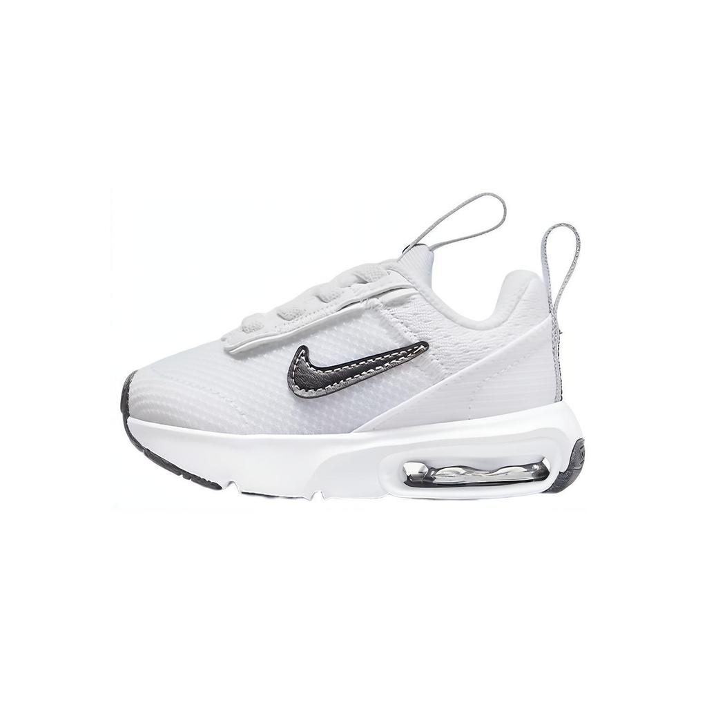 Nike Air Max INTRLK Lite Comfortable Versatile Shock Absorption Durable Support Low-Top Walking Shoes Baby Shoes White Black DH9410-101