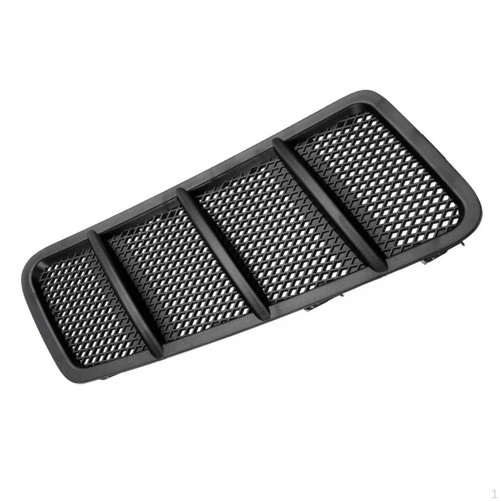 Front Vent Grille Cover, Direct Replacement, Black High Quality Performance for W166 Ml Ml350