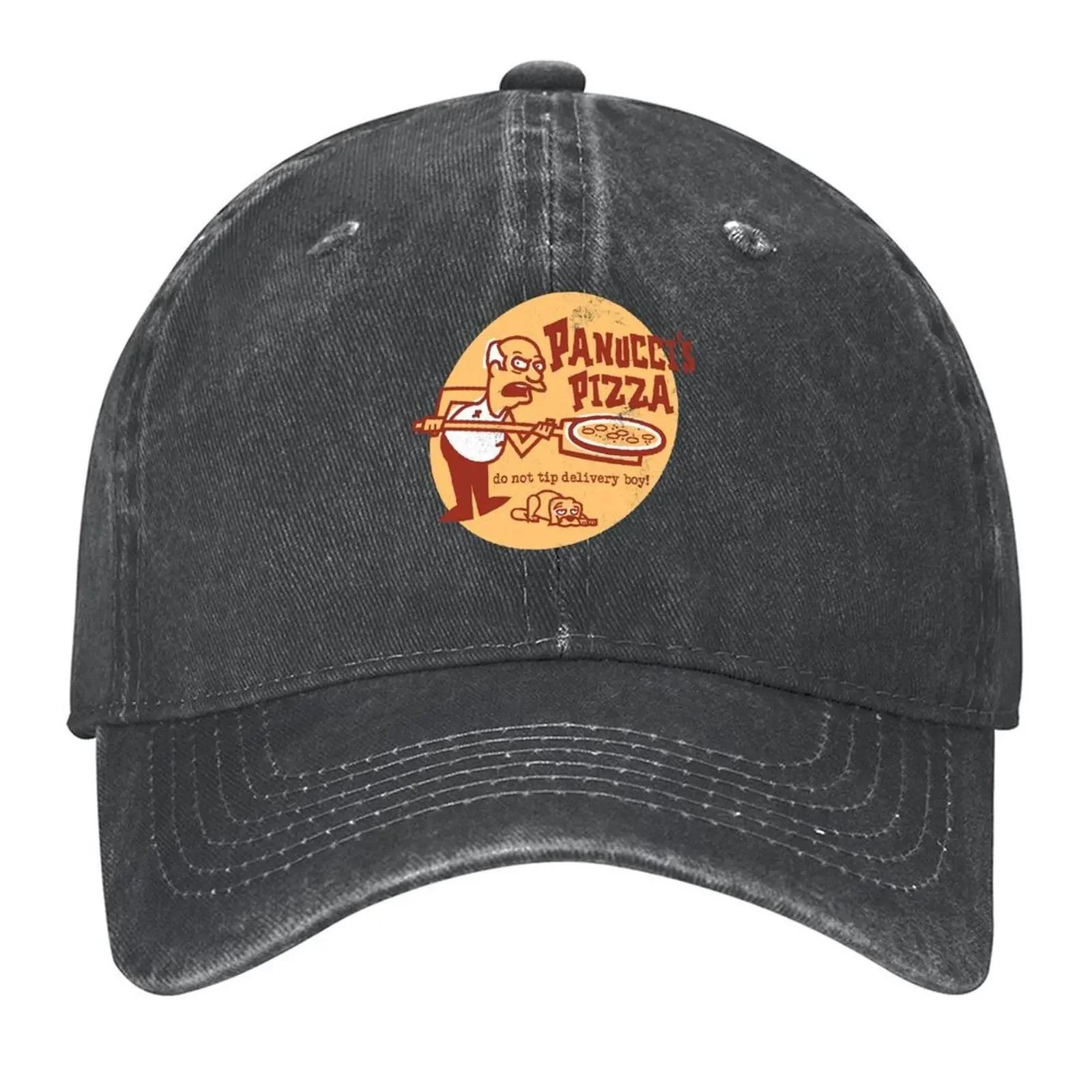 Panucci s Pizza Baseball Cap New Hat Dropshipping beach hat hats for men Male Women s промывают черный