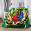 Rat Fink Retro Monster Graphic Print Flannel Blanket Cozy Warm Throw Sofa Bedroom Present Indoor Home Party Lounge Decor