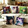 TThe Apothecary Diaries Anime Pillow Case Square DoubleSided Sofa Cushion Cover Bedroom Bedside Pillow