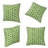 Frogs Doodle Square Pillowcase Cushion Cover Pillow Case Throw Pillow Cover for Home Bedroom Car