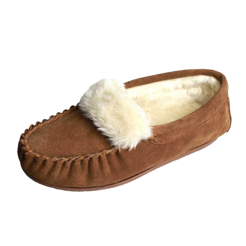Eastern Counties Leather Womens/Ladies Zoe Plush Lined Loafers