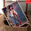 Disney Pearl Painting Anime Mulan Art Kit Adult Beginner Home Wall Decor Special Shape