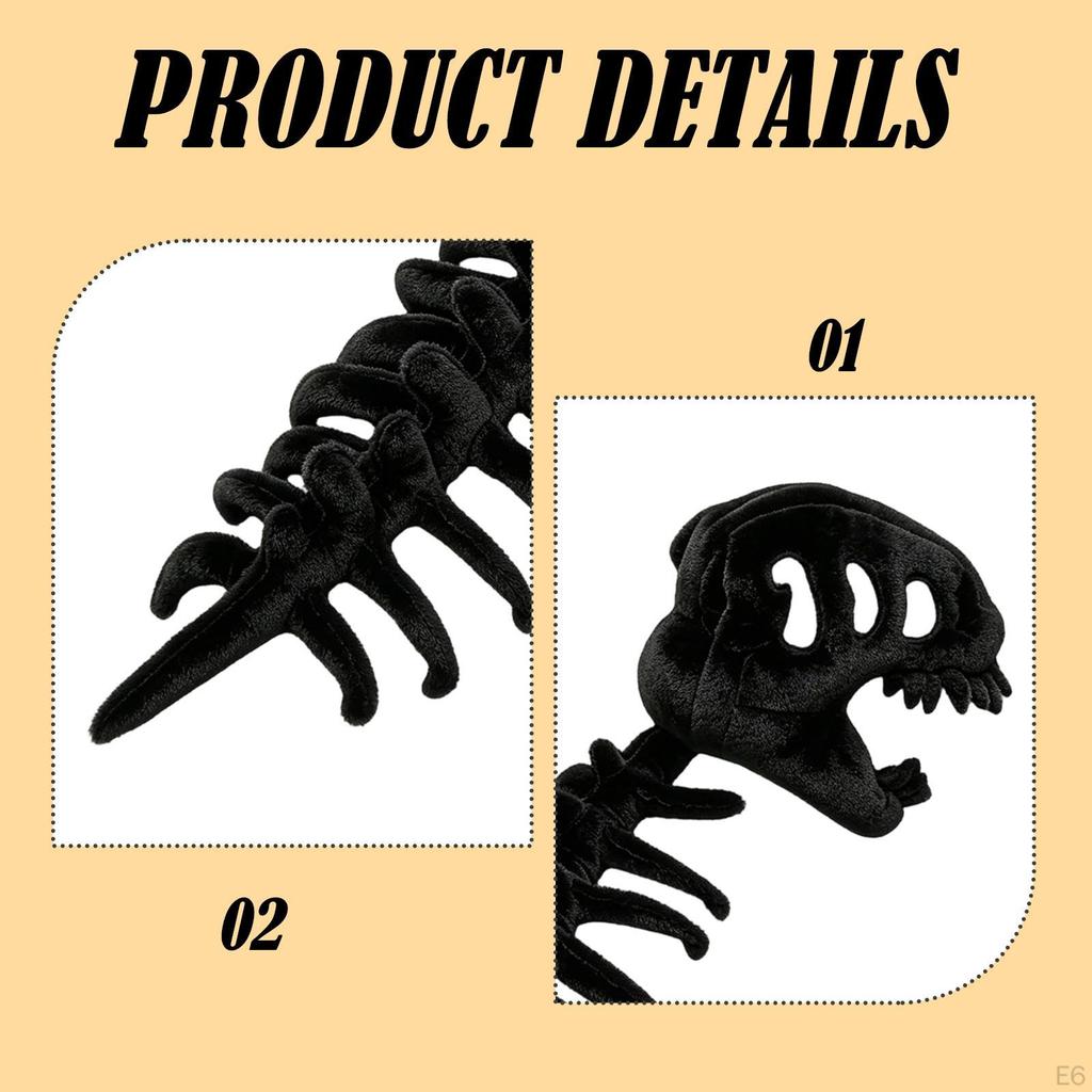 3D Dinosaur Skeleton Costume for Halloween, Fancy Dress