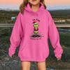Children's Fashionable Casual Long-sleeved Loose Christmas Print Pullover Hooded Sweatshirt