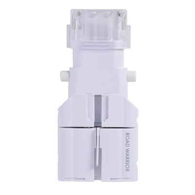 ROAD WARRIOR Overseas Multi Conversion Plug Gokon White A B BF B3 C CB SE O O2 Compatible with Over 150 Countries Power Conversion Adapter RWG101WH