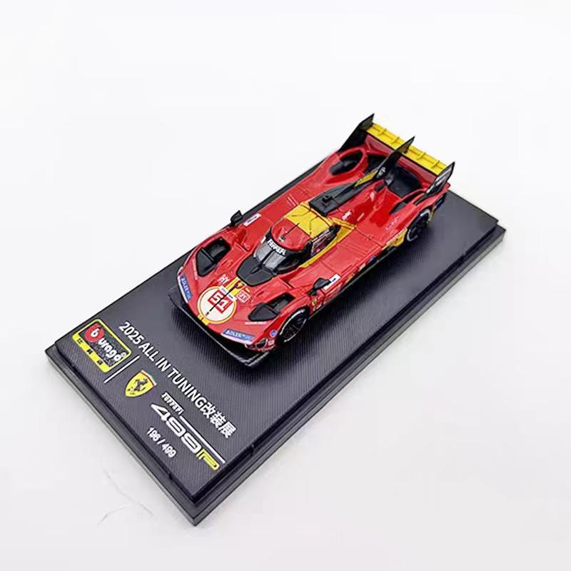 Nuovo Disponibile Bburago 1:64 Mostra Limitata 2024 Ferrari 499p 1:43 F1 Red Bull Rb21 Gp Giappone 2025 Giocattoli Auto in Miniatura in Lega