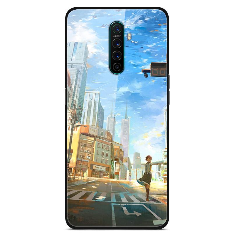 For Realme X2 Pro Cases Realme X2 Tempered Glass Hard Back Cases for OPPO Realme X2 Covers Soft Bumper Fundas Realme X2 X 2 Pro