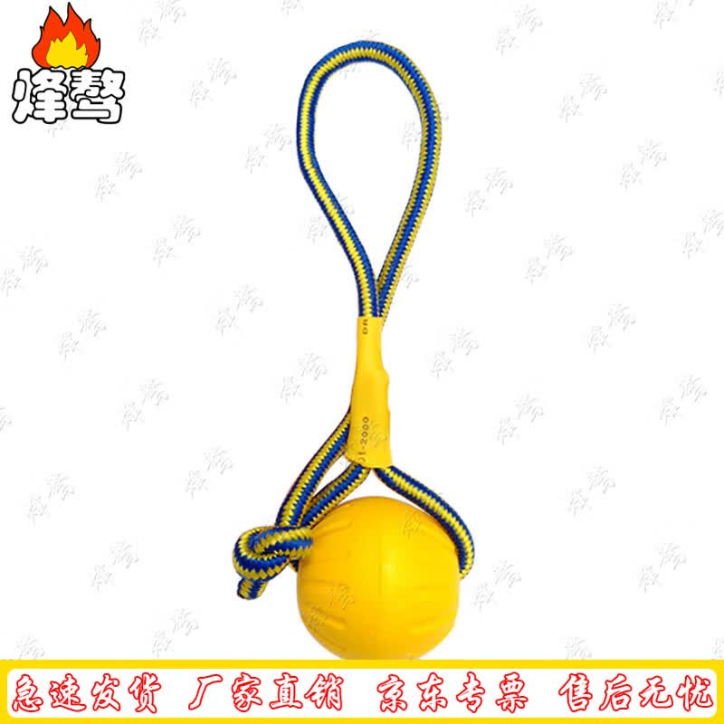 EVA Floating Dog Toy Ball with Rope