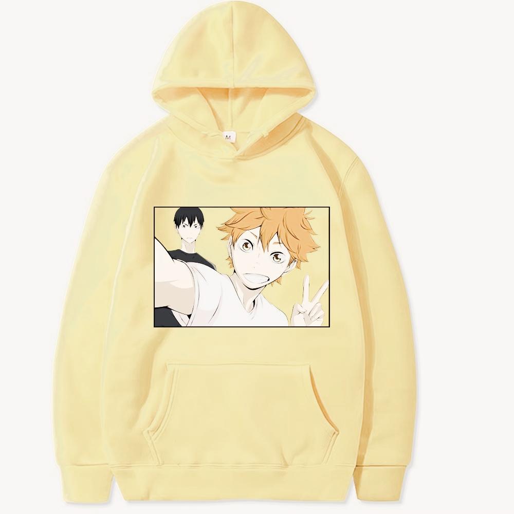 

Смешные толстовки унисекс Haikyuu с принтом японского аниме, мужская толстовка с капюшоном, уличная одежда, повседневные толстовки, пуловер в стиле Харадзюку 3XL