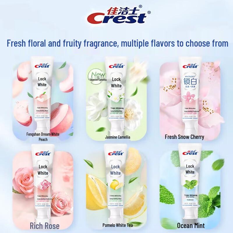 Crest Fragrance Lock Whitening Toothpaste