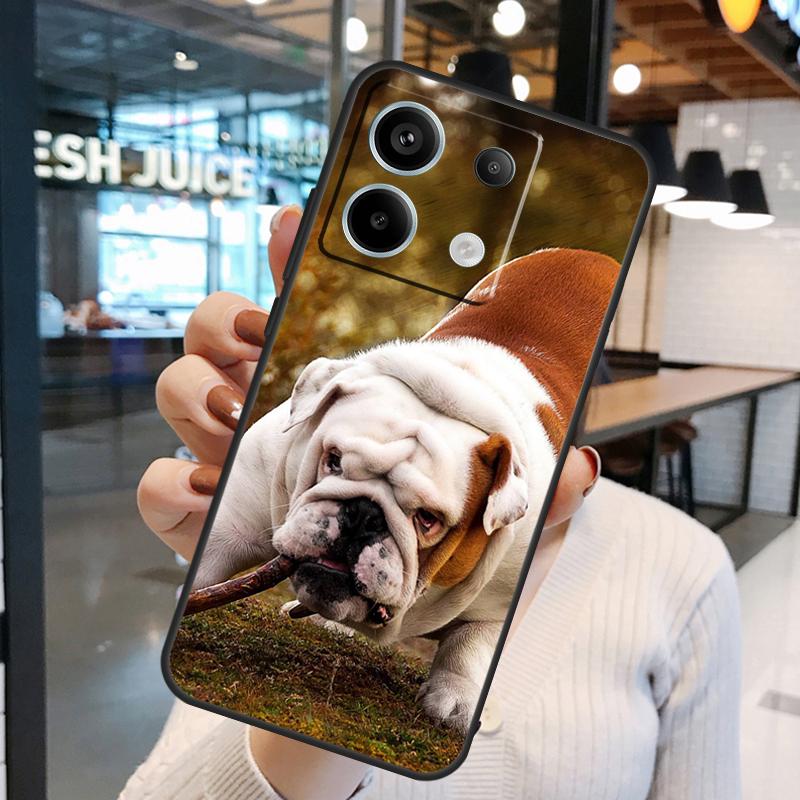 French Bulldog Case For Xiaomi Redmi Note 14 Pro 10 11 12 13 15 Pro Plus Redmi 15C 14C 10C 12C 13C 15 Cover