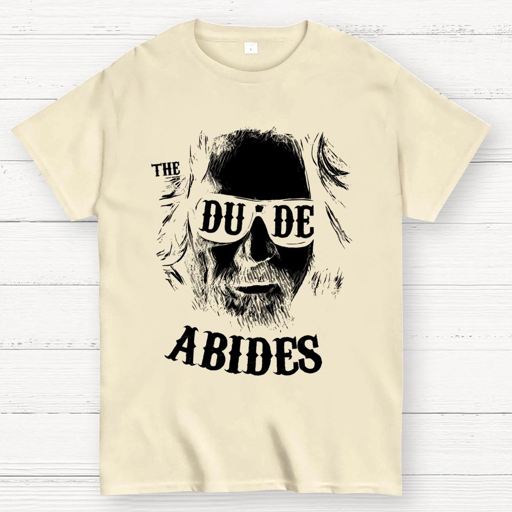 The Dude Abides Cotton Summer Casual Cool Loose T-Shirt